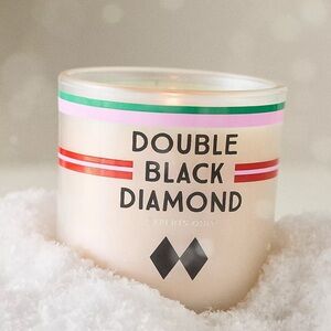 Anthropologie Double Black Diamond Pine Sap & Balsam Boxed Glass Candle 10 oz